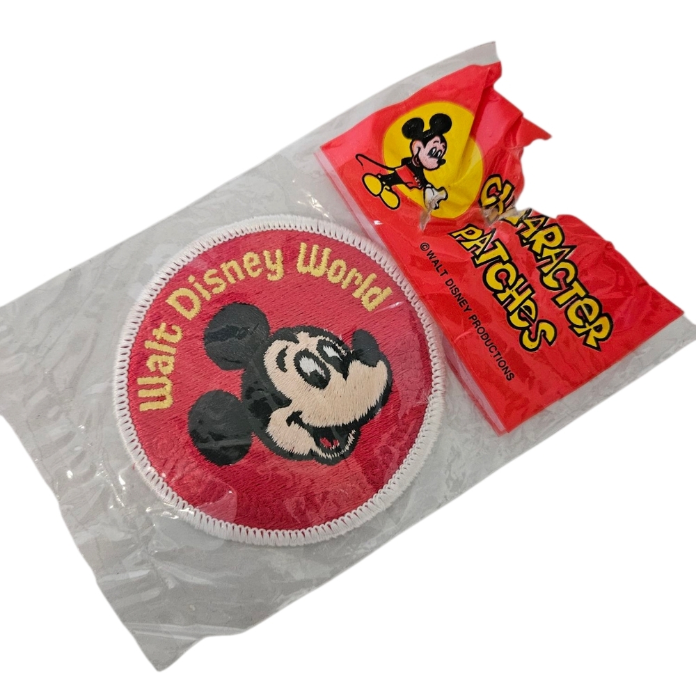 Vintage Mickey Mousewalt Disney Patch.